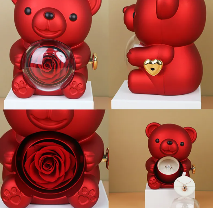 Rosen Schmuckkästchen