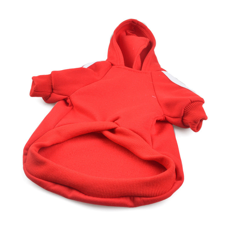Hunde Fleece Kapuzenpullover