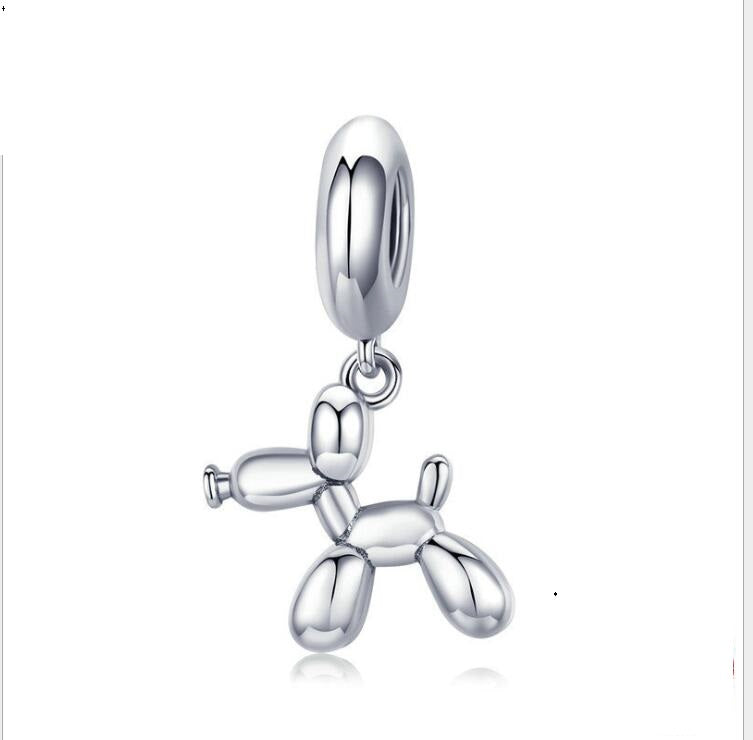 Ballonhund S925 Silber Anhänger