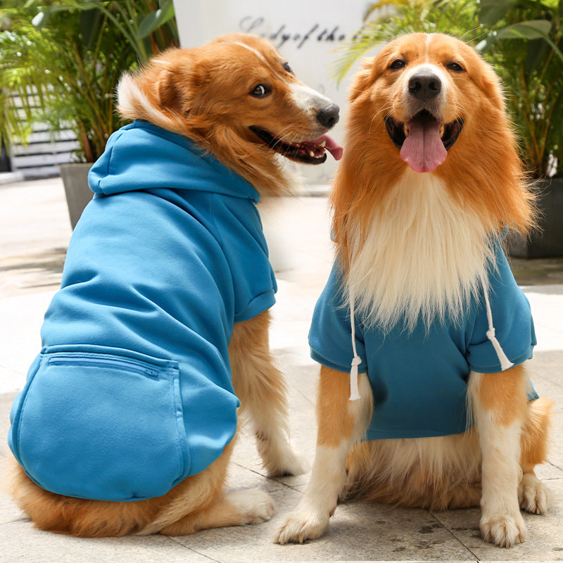 Hundepullover mit Reißverschlusstasche