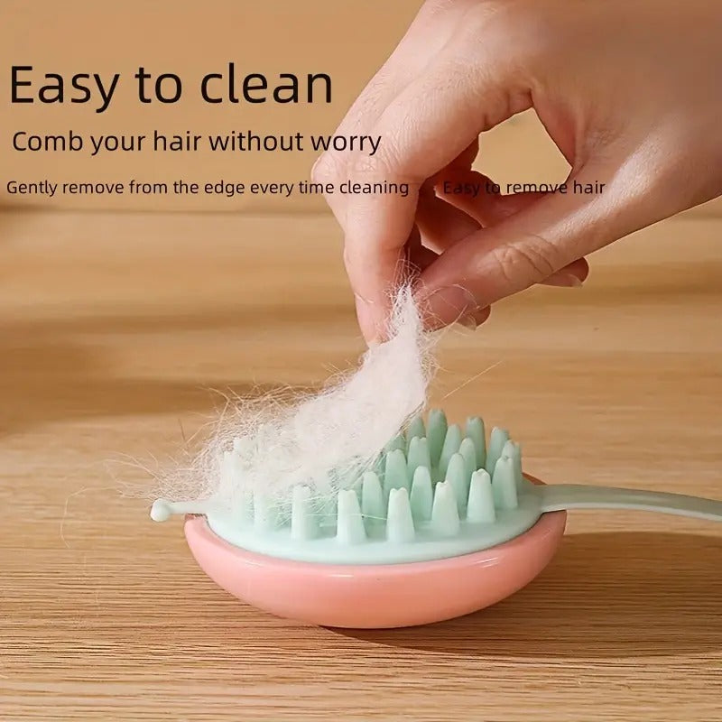 Silikon-Shampoobürste für die Fellpflege von Hunden und Katzen