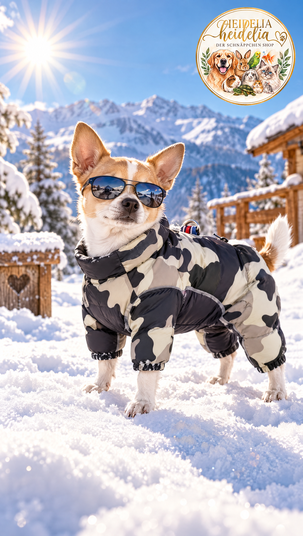 Wasserdichte Hundejacke für Kaltes Wetter
