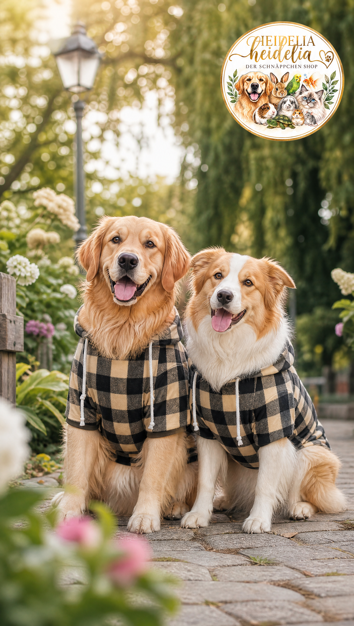 Hundepullover mit Reißverschlusstasche