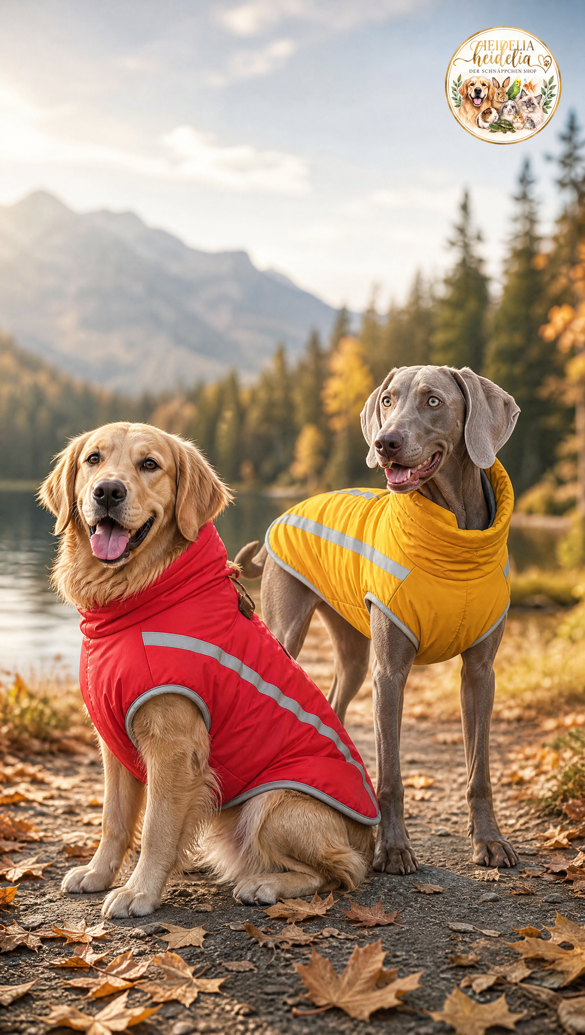 Dickere winddichte Hundejacke