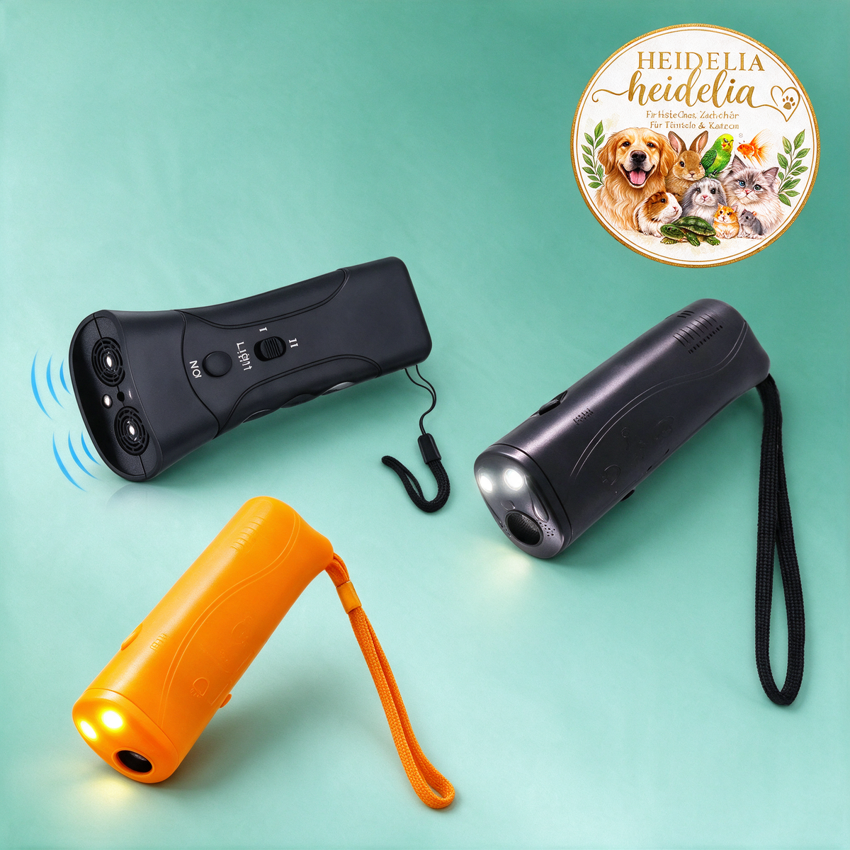 Handheld Ultraschall LED Hundetrainer