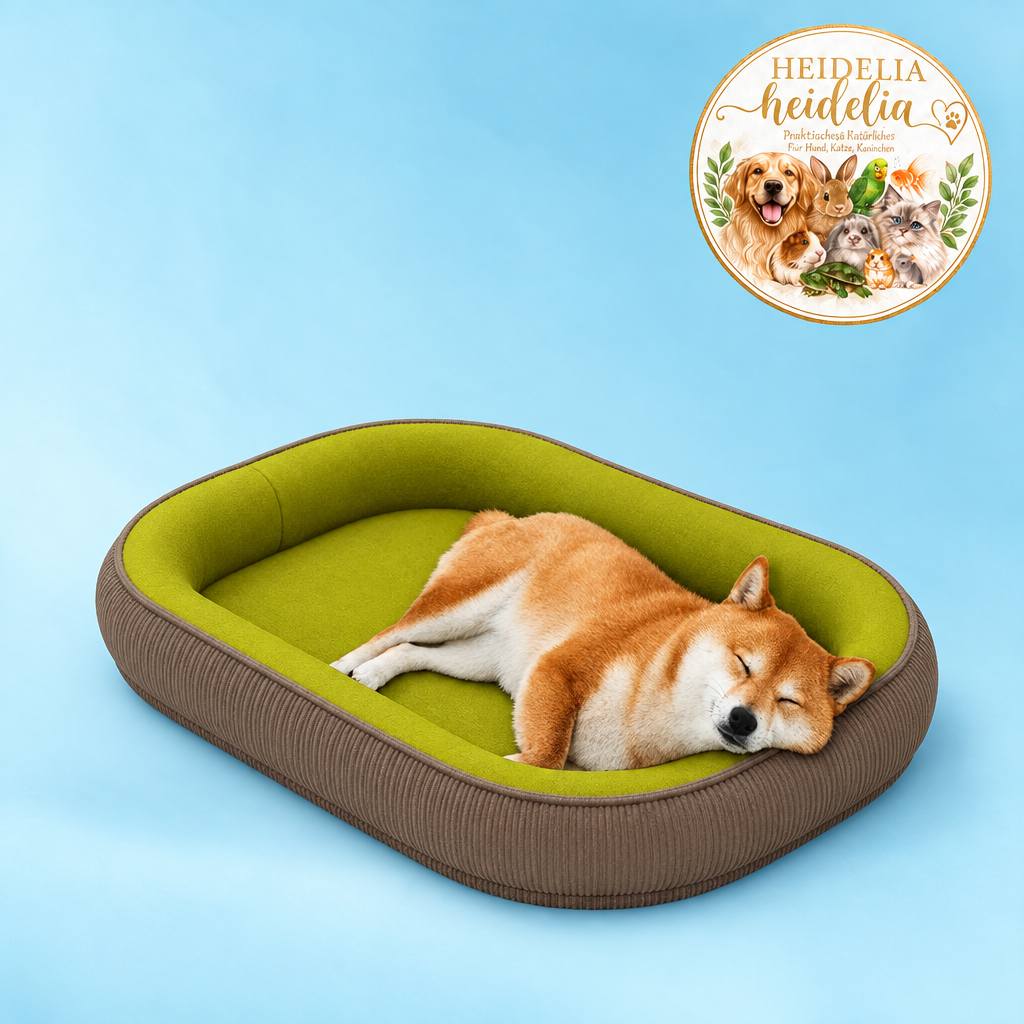Ganzjahres-Hundebett mit waschbarem und abnehmbarem Kissen