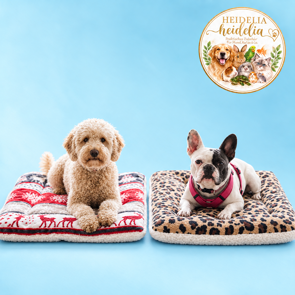 Dickes Korallen-Fleece Haustierdecke und Hundebettmatte